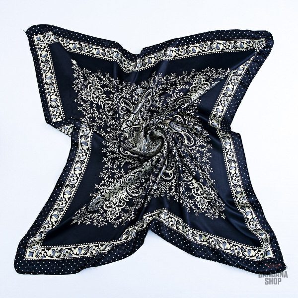 Accessoire mode homme, bandana bleu marine
