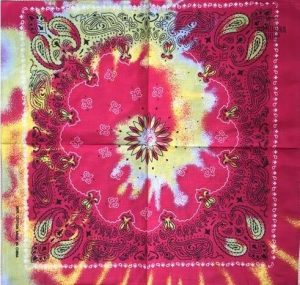 Accessoire mode homme : bandana spirale