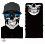 Bandana élastique à thème infernal, parfait pour les amateurs de style