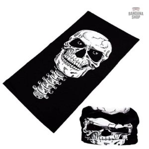 Bandana Squelette élastique pour un style audacieux