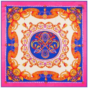 Bandana élégant au motif impérial distinctif