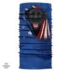 Bandana élastique Tête de Chien