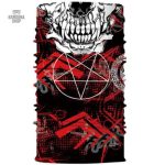 Bandana élastique Tête de Mort Anarchy de