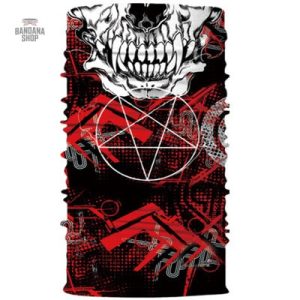Bandana élastique Tête de Mort Anarchy de