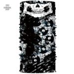 Bandana Tête de Mort British élastique pour un style unique