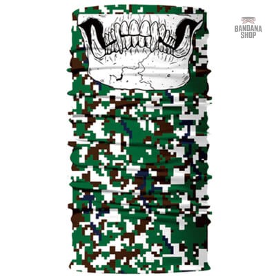 bandana-tete-de-mort-camouflage-1 Bandana Tête de Mort Camouflage Élastique