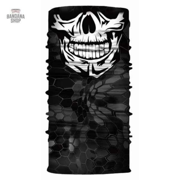 bandana-tete-de-mort-carbone-1 Bandana Tête de mort Carbone