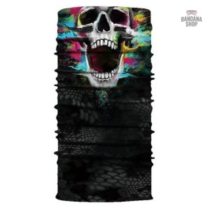 Bandana Tête de Mort Élastique