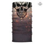 Bandana Tête de Mort DJ élastique pour un style audacieux