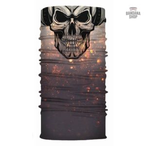 Bandana Tête de Mort DJ élastique pour un style audacieux
