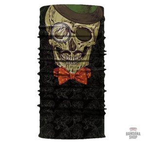 Bandana Tête de Mort Élégante en élastique
