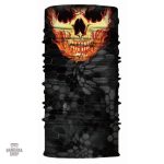 Bandana Tête de mort en Feu -
