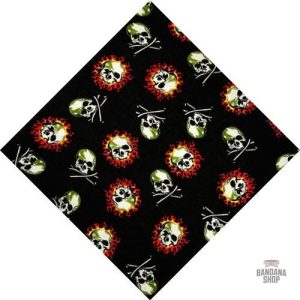 Bandana Tête de Mort Fusion pour hommes