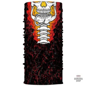 Bandana élastique Tête de Mort Hameçon