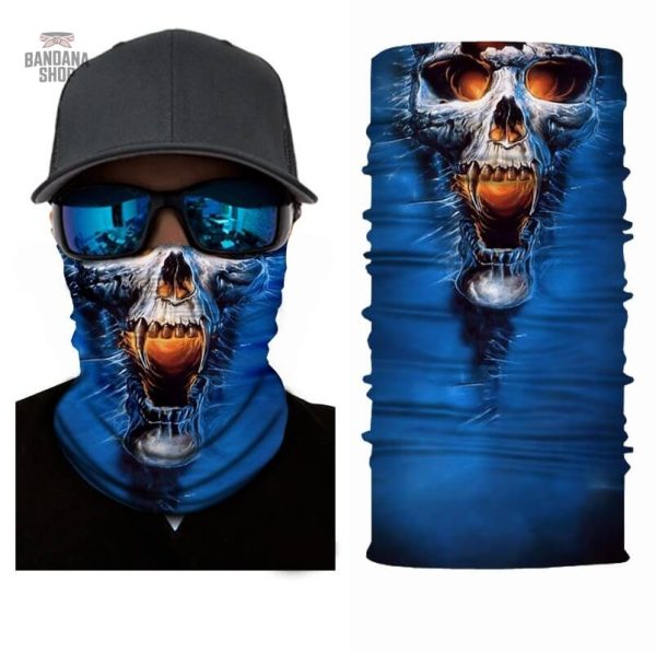 Bandana Immersion Tête de Mort pour style audacieux