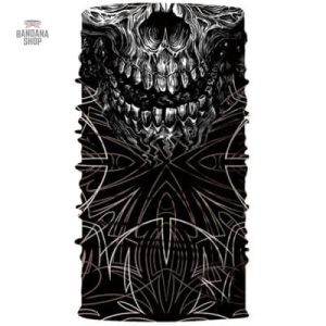 Bandana Tête de Mort Monstrueuse Élastique de