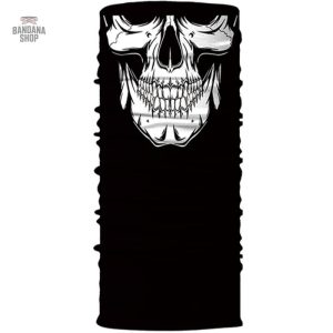 Bandana Tête de Mort Nocturne élastique de
