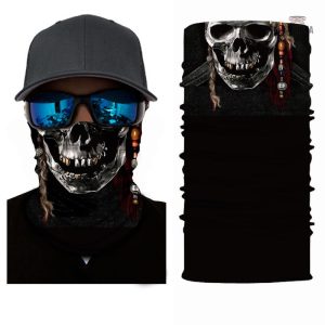 Bandana pirate élastique, parfait pour un look aventurier
