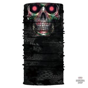 Bandana Tête de Mort Élastique