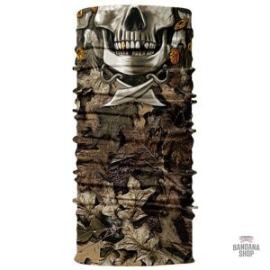 Bandana Tête de Mort Élastique
