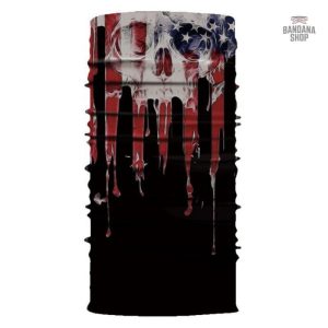 Bandana Tête de Mort USA élastique pour un look unique