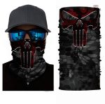 Bandana élastique avec design The Punisher, idéal pour tous