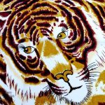 Bandana tendance avec design tigre pour un look audacieux