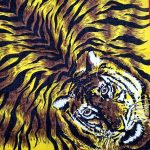 Accessoire mode homme : bandana tigre sauvage