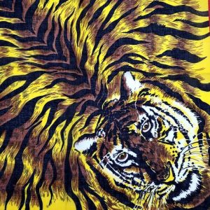 Accessoire mode homme : bandana tigre sauvage