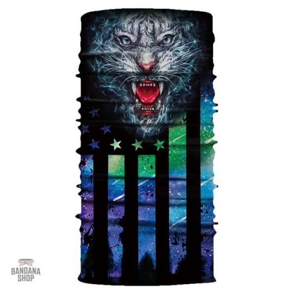 Bandana Tigre Spectral élastique pour un style unique