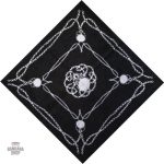 Bandana pirate pour homme, style trésor,