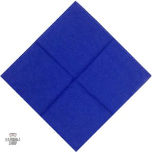 Bandana uni bleu pour homme de