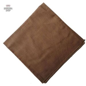 Bandana Marron Uni pour homme