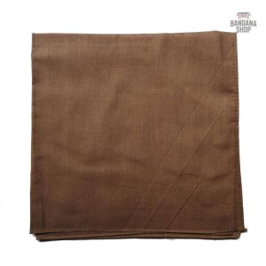 bandana uni marron 2