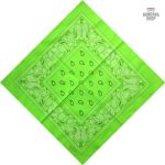 Bandana Vert Fluo pour Homme