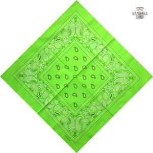 Bandana Vert Fluo pour Homme