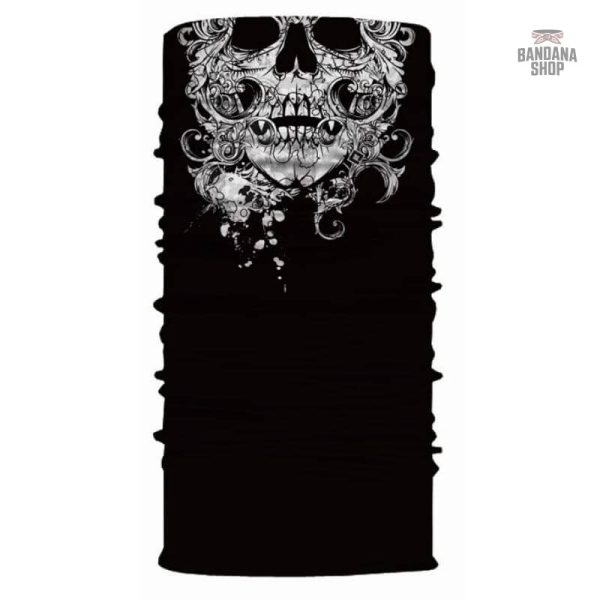 Bandana Viking Tête de Mort élastique de