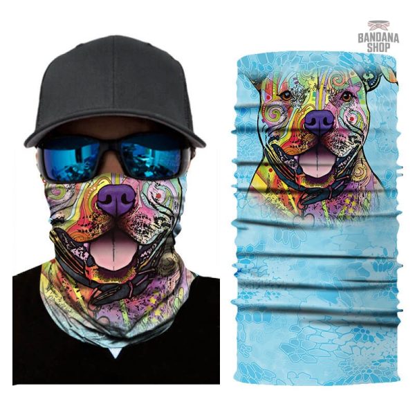 Bandana confortable et ajustable pour chiens actifs