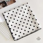 Accessoire mode femme, bandana blanc