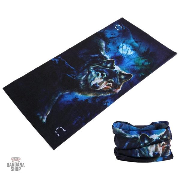 Bandana élastique Wolf de