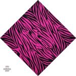 Bandana Zébrage Rose pour homme de