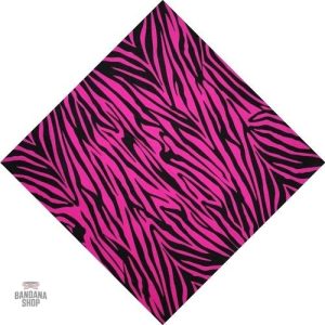 Bandana Zébrage Rose pour homme de