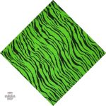 Bandana Zébrage Vert pour homme