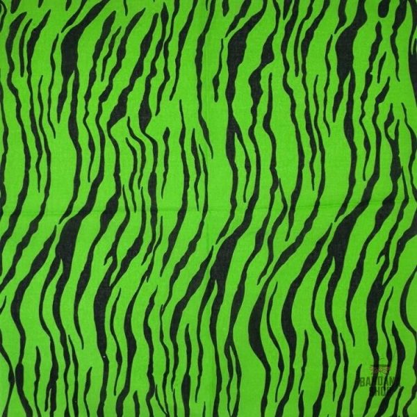 bandana zebrage vert 2