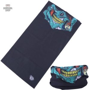 Bandana élastique motif zombie de