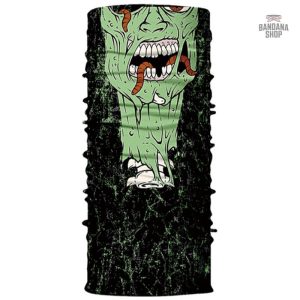 Bandana élastique zombie infesté pour un look original