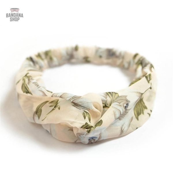 Bandeau Cheveux Blanc pour Femme
