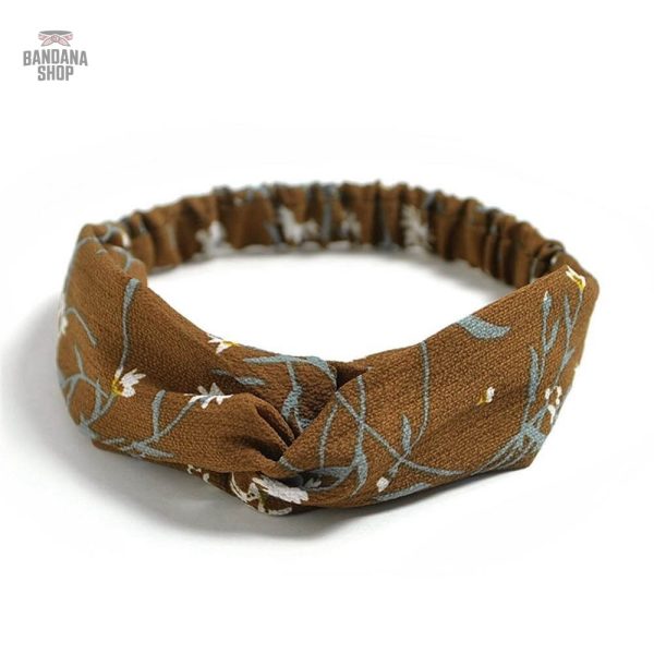 Bandeau Cheveux Marron pour femme