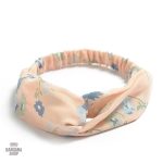 Bandeau cheveux rose pour femme