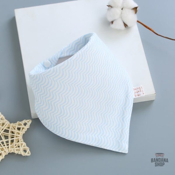 Bavoir Bandana Ciel de pour enfants
